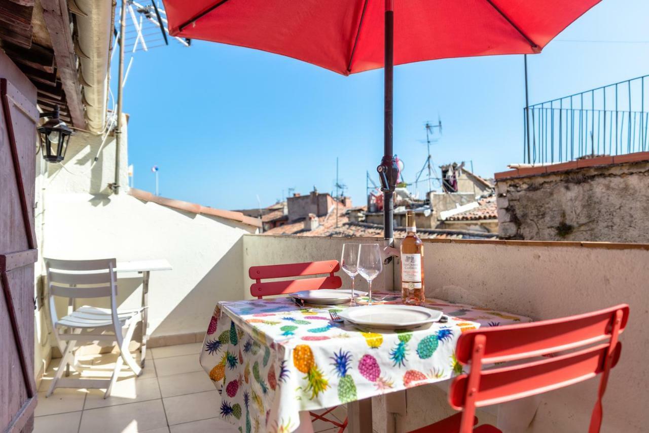 Apt Terrasse Centre Historique Grasse Buitenkant foto